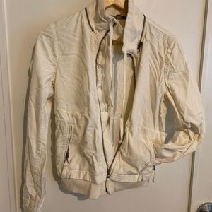 James Perse White cotton Jacket  Size 2